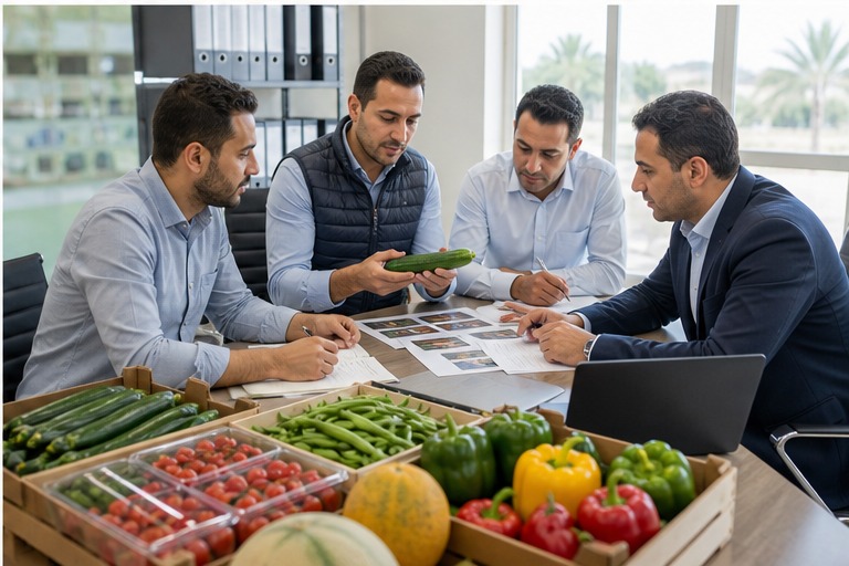 Commercial coordination for fruit and vegetable exports
